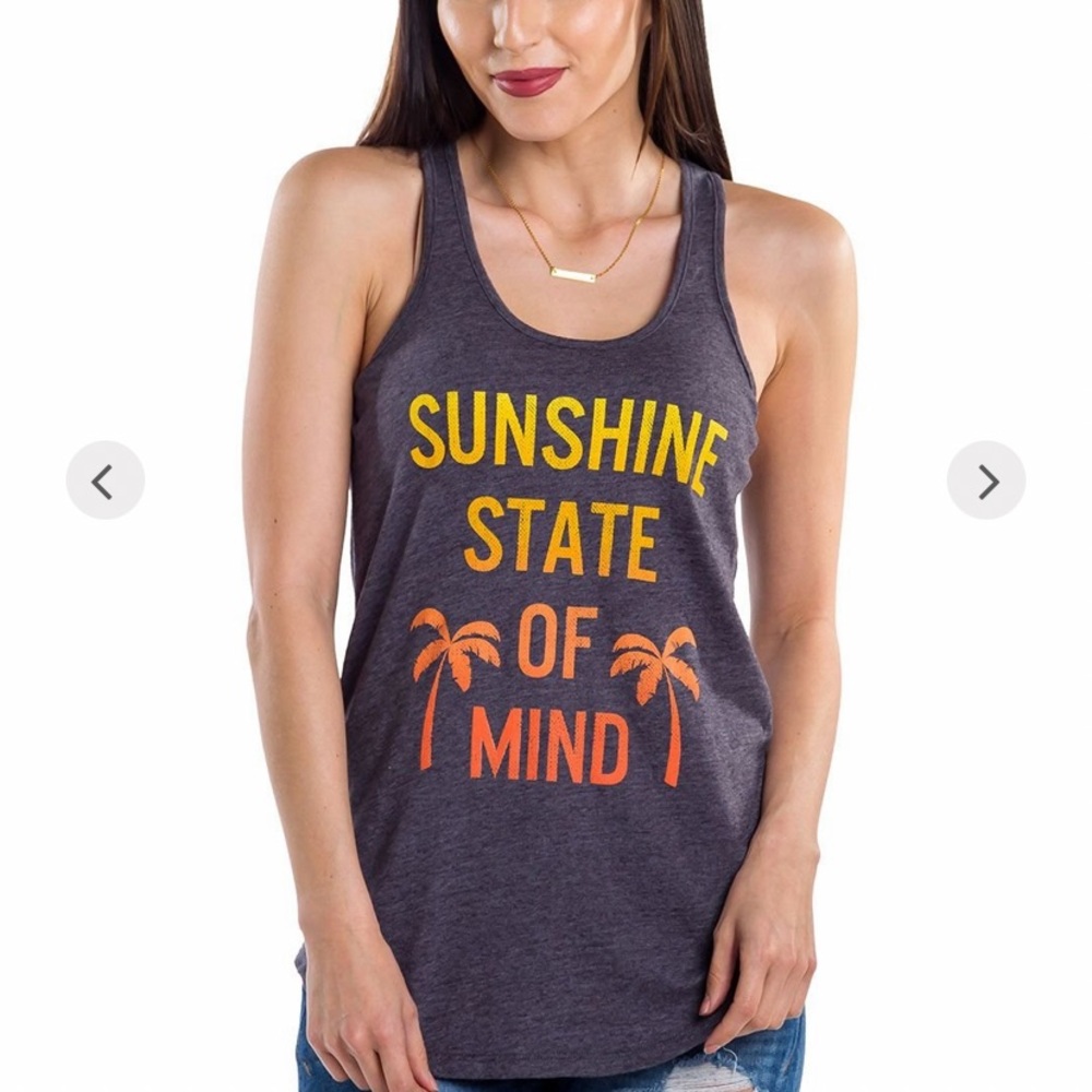 NWT Tipsy Elves Sunshine State of Mind Tank SizeXS
